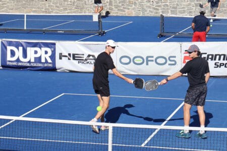 Pickleball players at DUPR National Collegiate National Championship